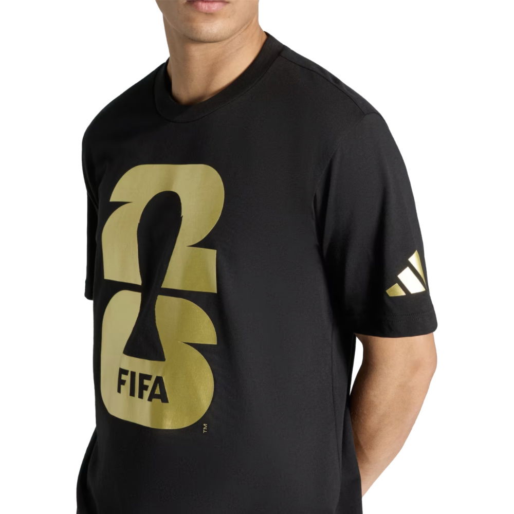 FIFA World Cup 2026 Official Emblem T-Shirt (Black)