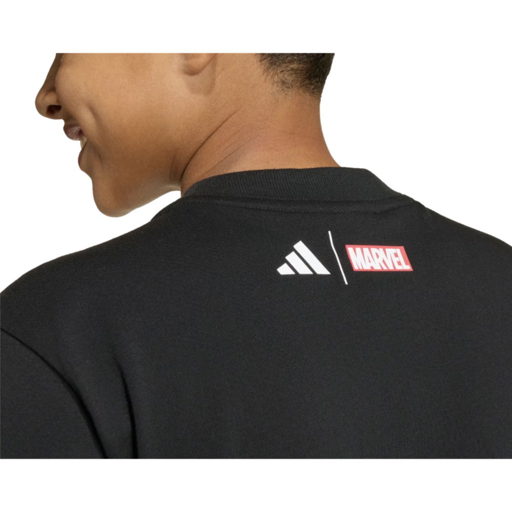 2025-2026 Real Madrid Marvel Tee (Black) - Kids