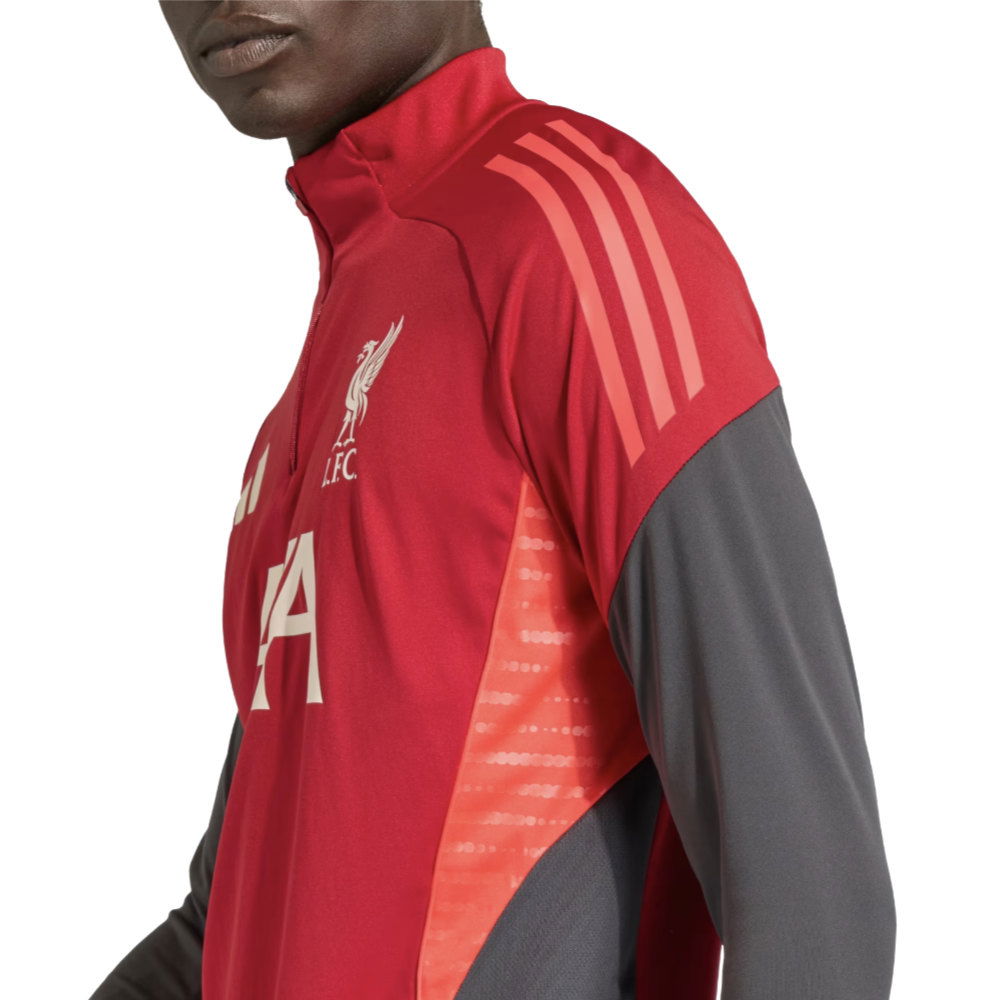 2025-2026 Liverpool Training Top (Strawberry Red)