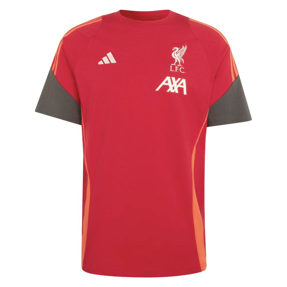 2026-2027 Liverpool Training Tee (Strawberry Red) (Your Name)