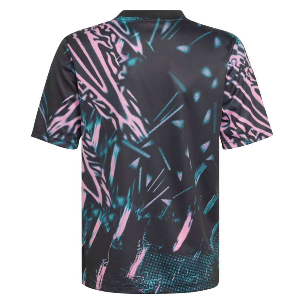 2025-2026 Liverpool Pre Match Shirt (Black) - Kids