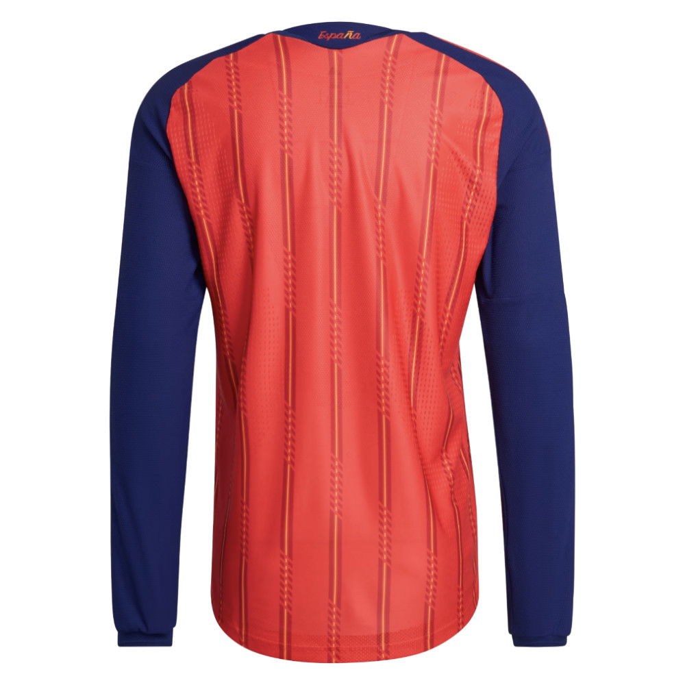 2026-2027 Spain Authentic Long Sleeve Home Shirt