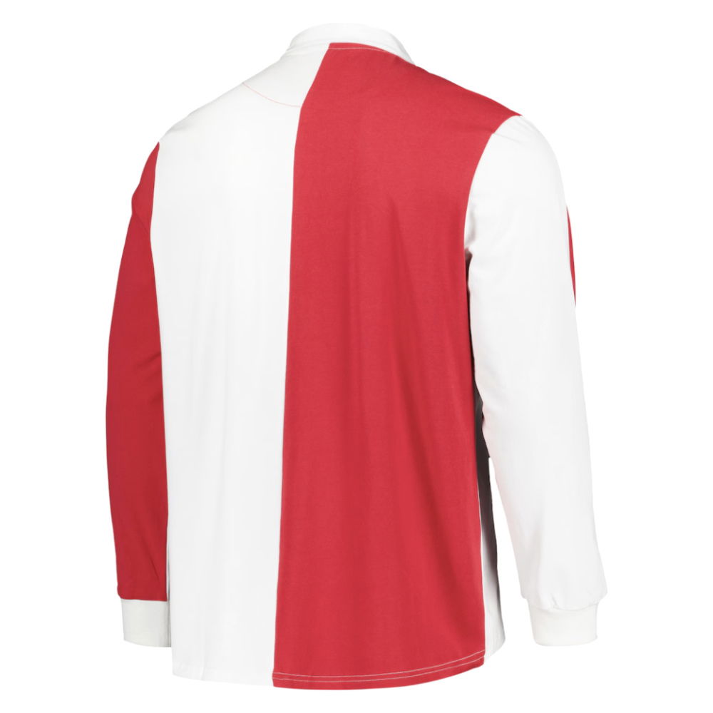 Sunderland Retro Rugby Long Sleeve Shirt (Red)
