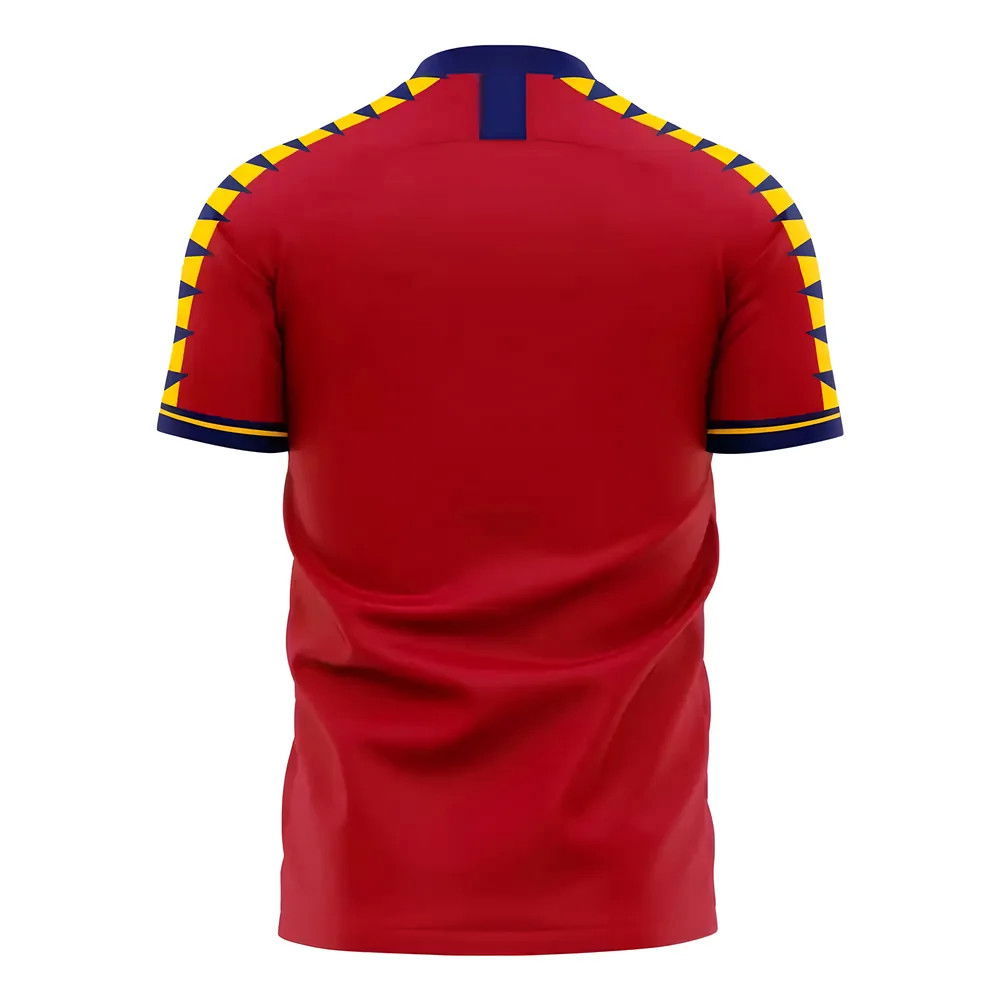 Spain 2025-2026 Home Concept Football Kit (Libero) (OLMO 19)