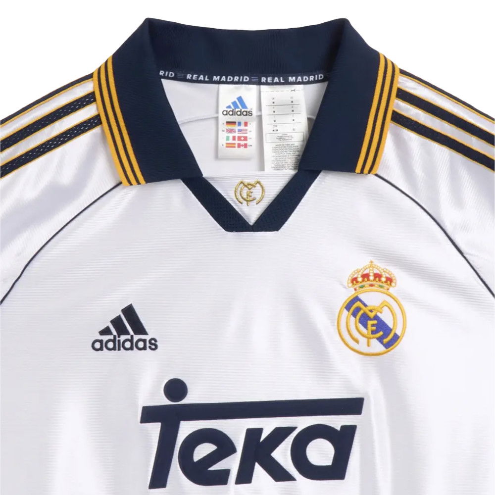 1998-2000 Real Madrid Reissue Home Shirt