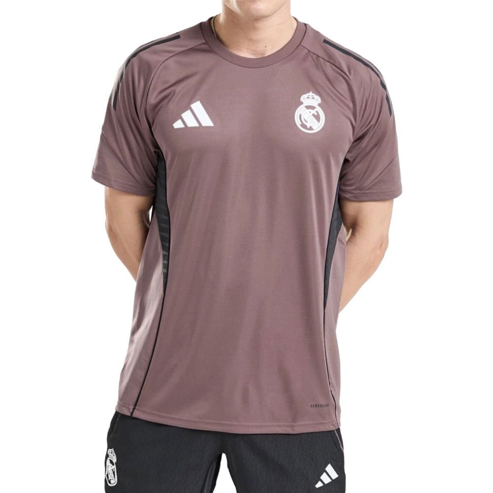 2025-2026 Real Madrid Training Jersey (Shadow Fig) (Your Name)
