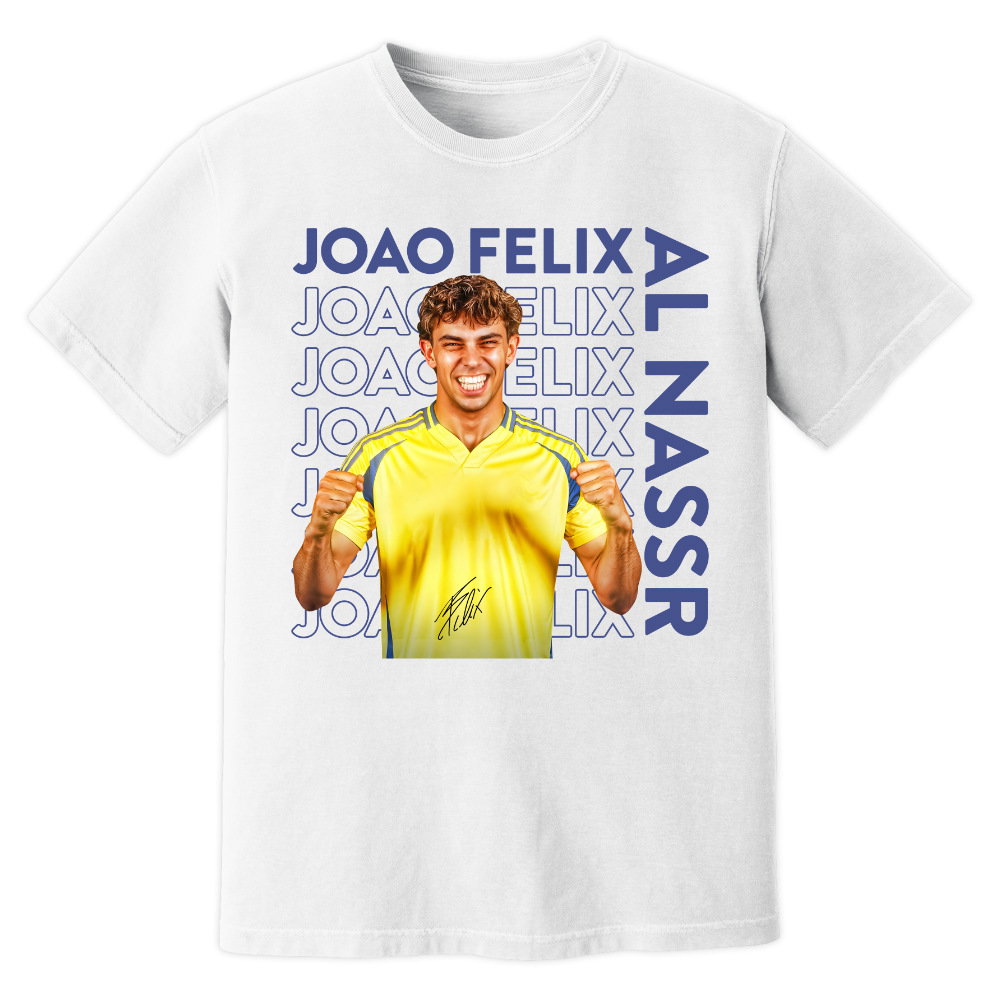 Joao Felix Al-Nassr New Signing T-Shirt (White)