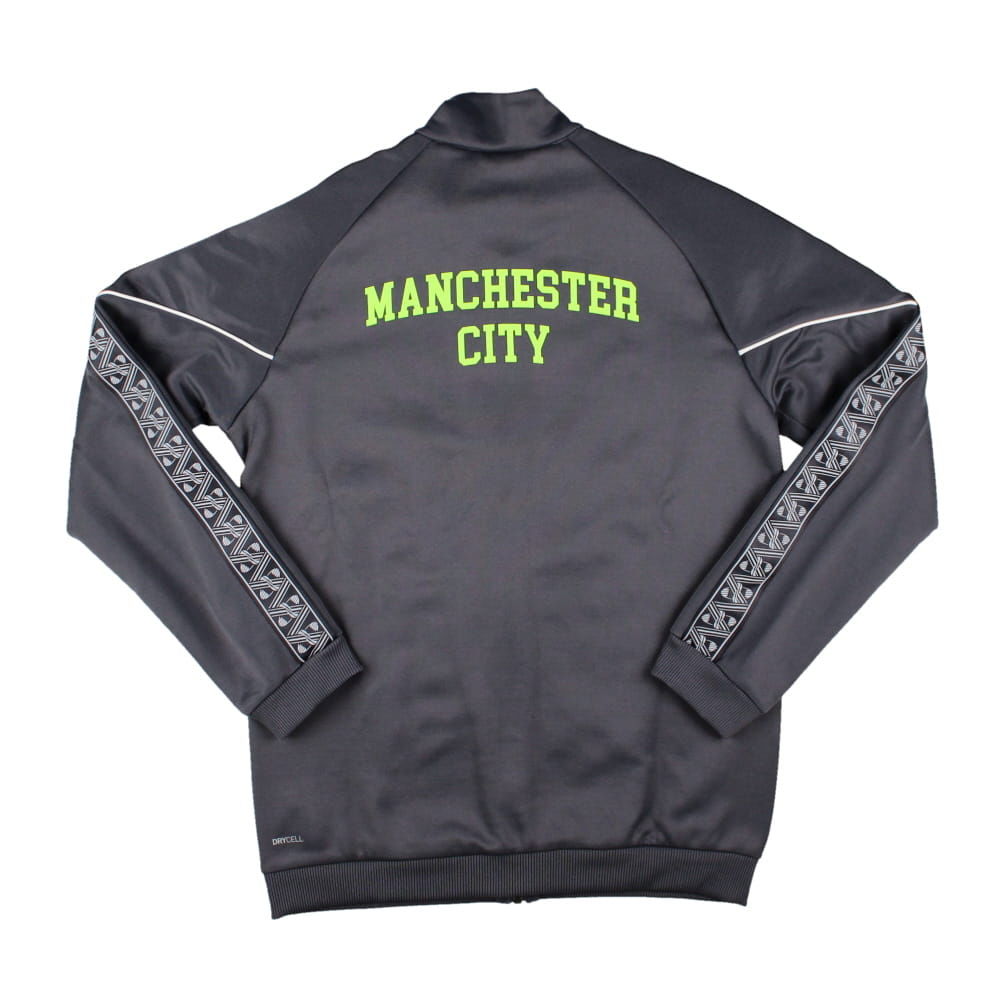 2025-2026 Man City KING Anthem Jacket (Grey) - Kids