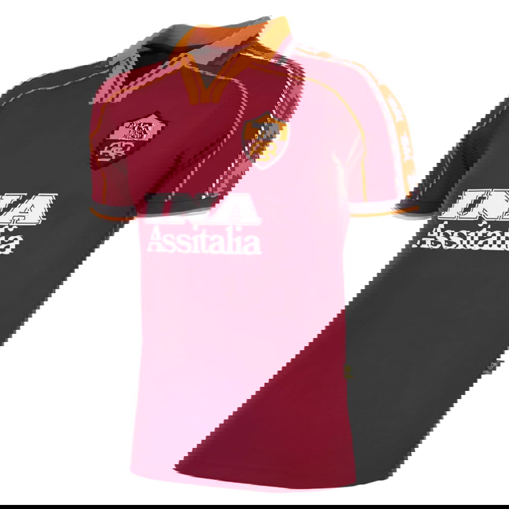 1998-1999 Roma Home Retro Football Shirt (Nakata 8)