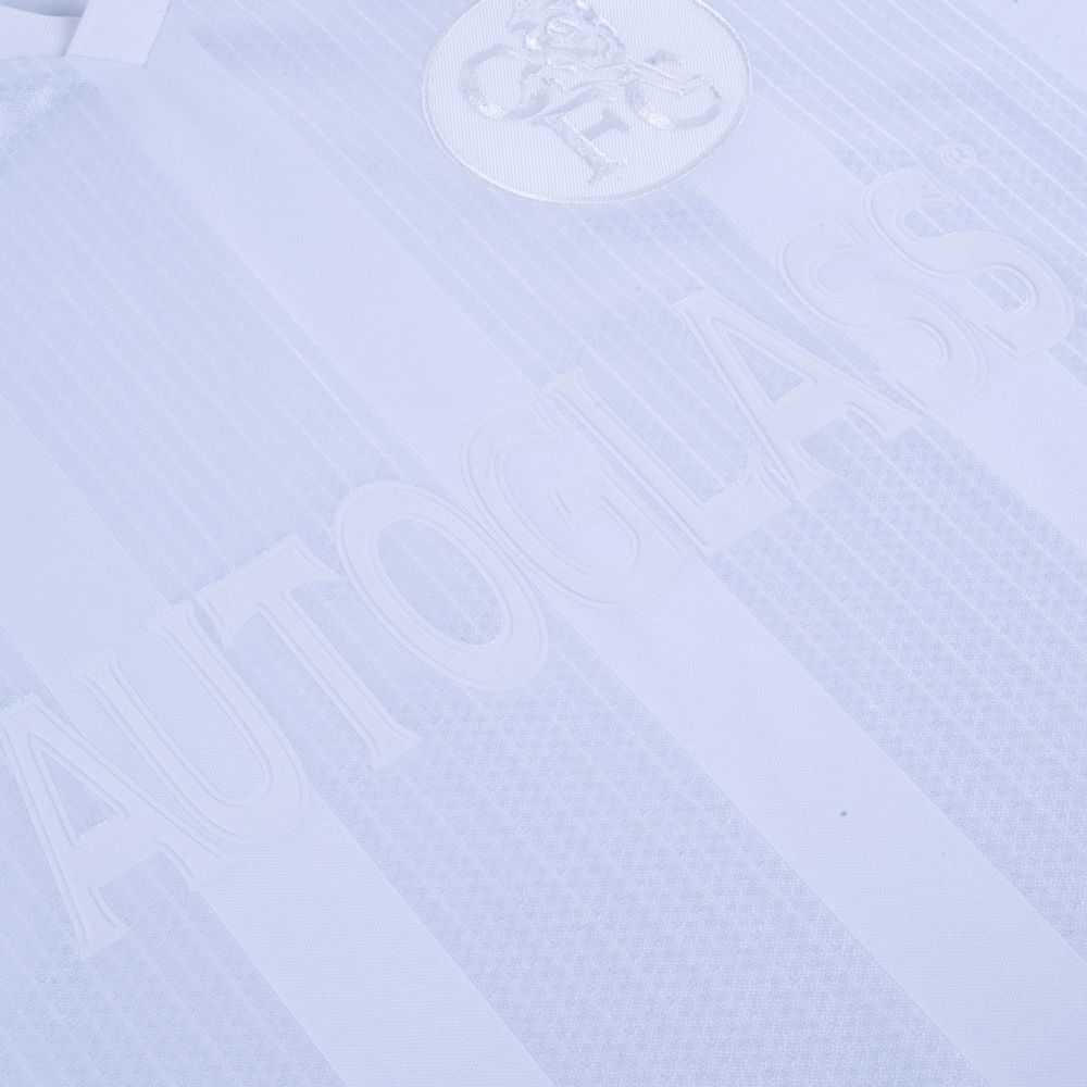 Chelsea 1998 Blank Out Retro Football Shirt (White)