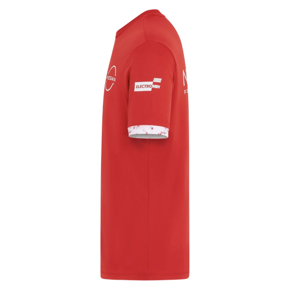 2026 Nissan Formula E Replica T-Shirt (Red)