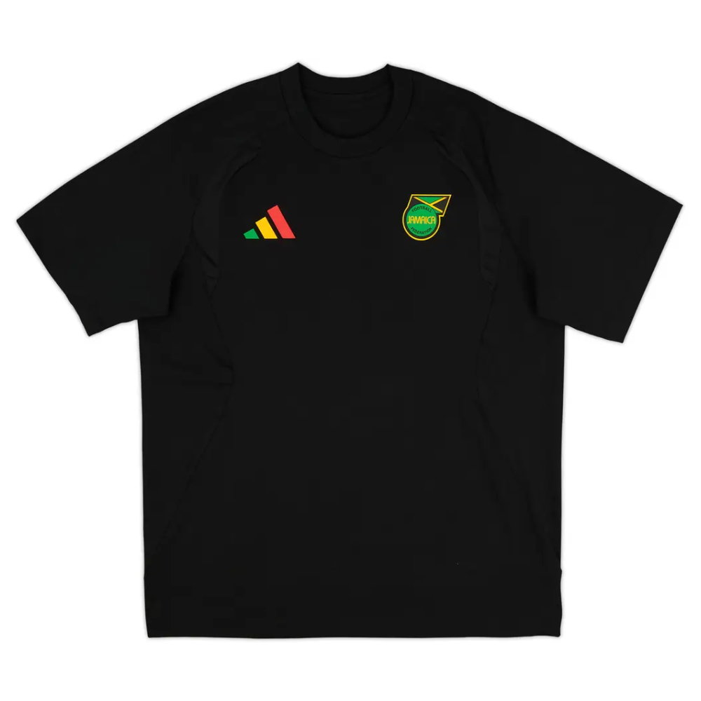 2026-2027 Jamaica Tiro Travel Tee (Black) (Your Name)