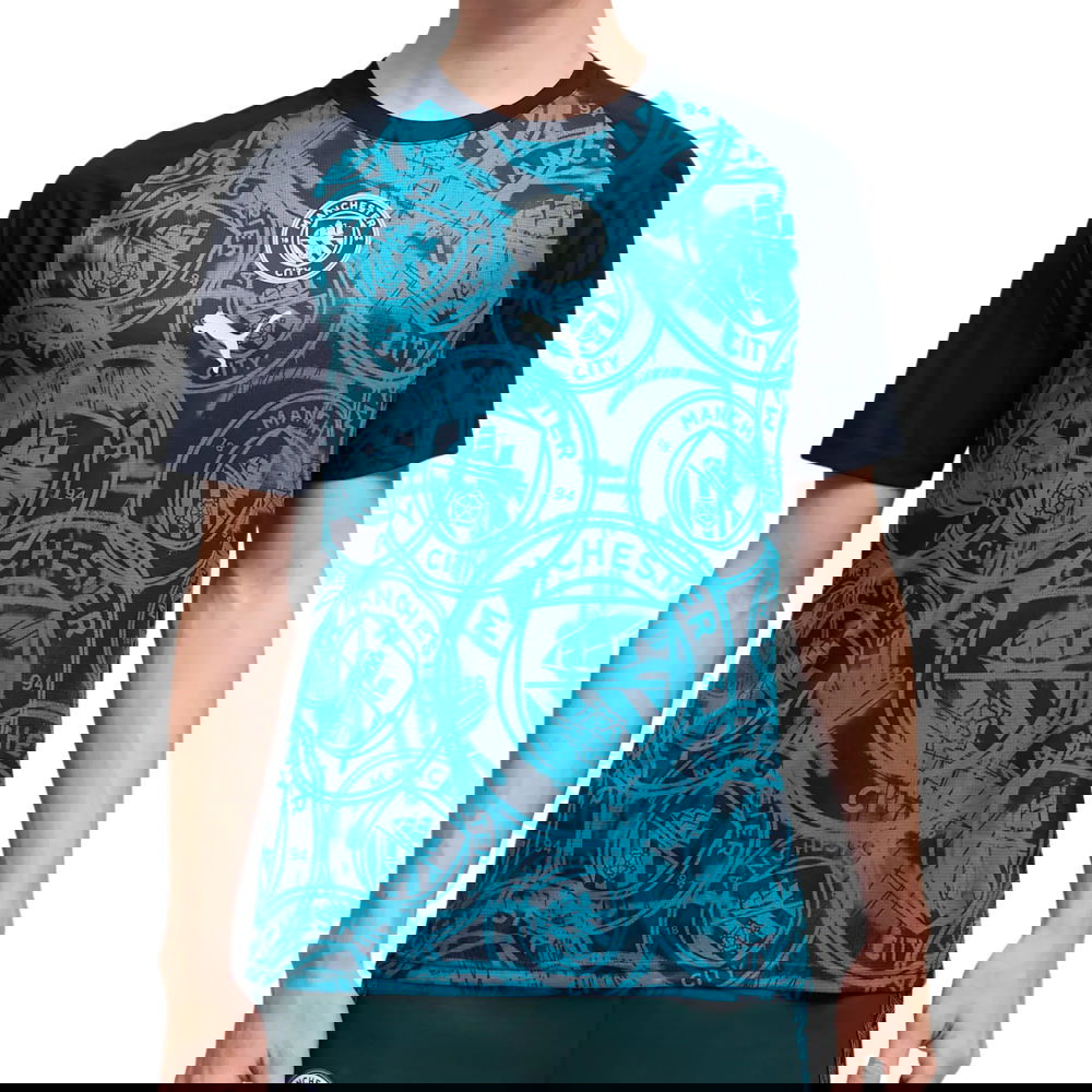 2026 Man City Warm Up Jersey (Deep Navy) (Kelly 9)