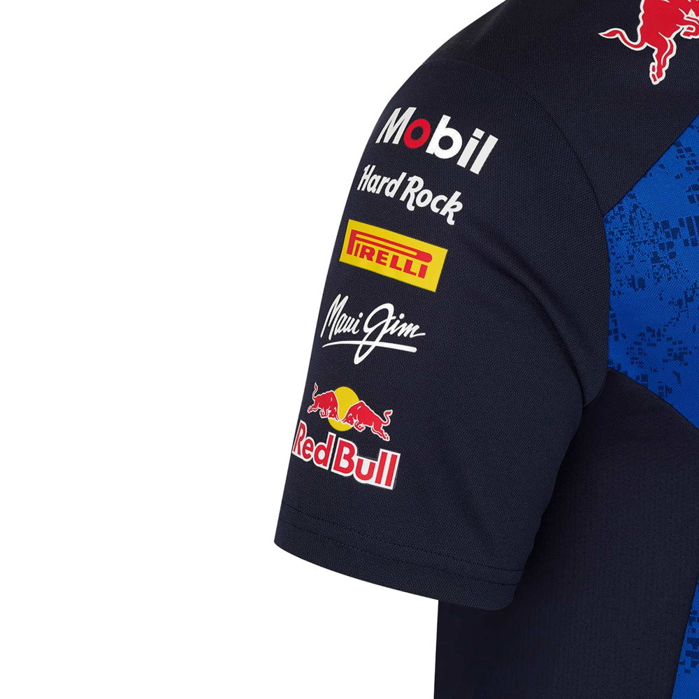 2026 Red Bull Racing Team Polo Shirt (Night Sky/Surf The Web)