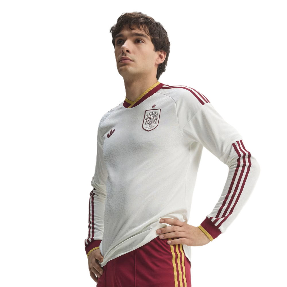 2026-2027 Spain Authentic Long Sleeves Away Shirt