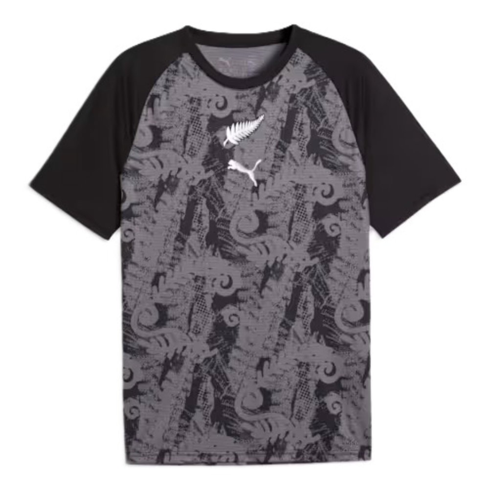 2026-2027 New Zealand Warm Up Jersey (Black) (Your Name)