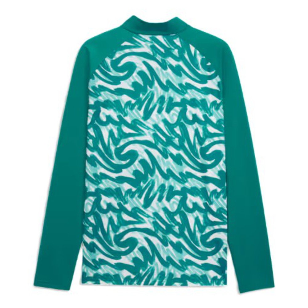 2026-2027 Portugal Warm Up 1/4 Zip Top (Green)