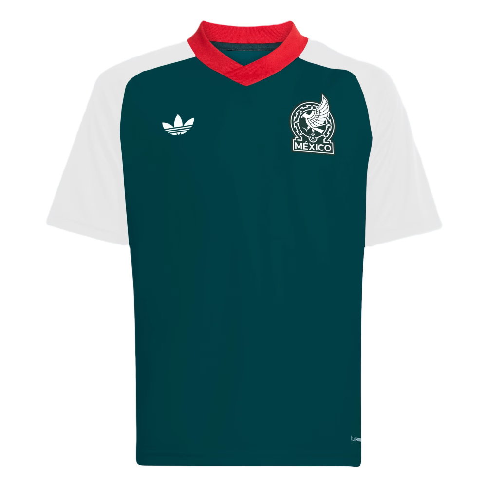 2026-2027 Mexico Away Pre-Match Shirt (White) - Kids (Your Name)