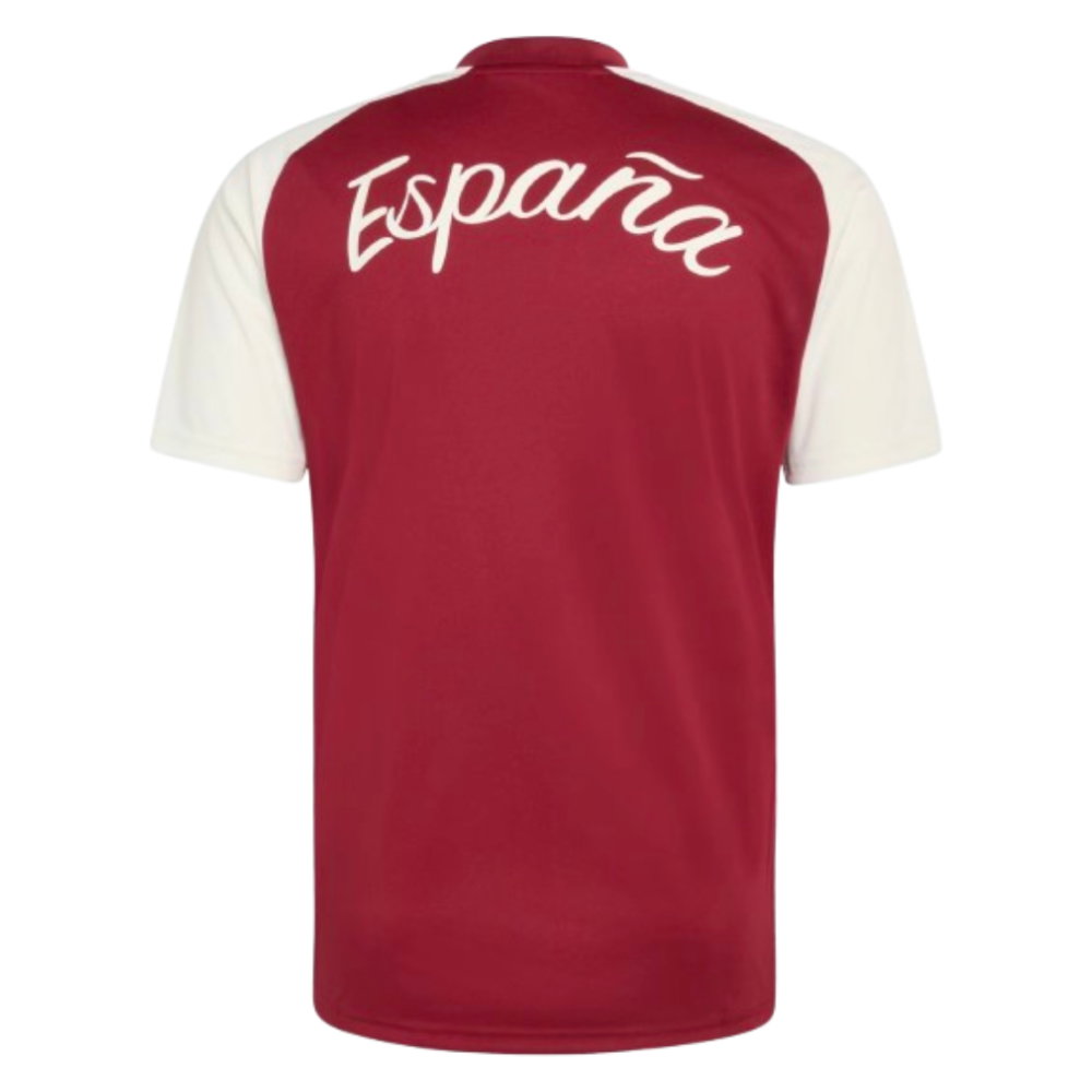 2026-2027 Spain Away Pre-Match Shirt (Burgundy)