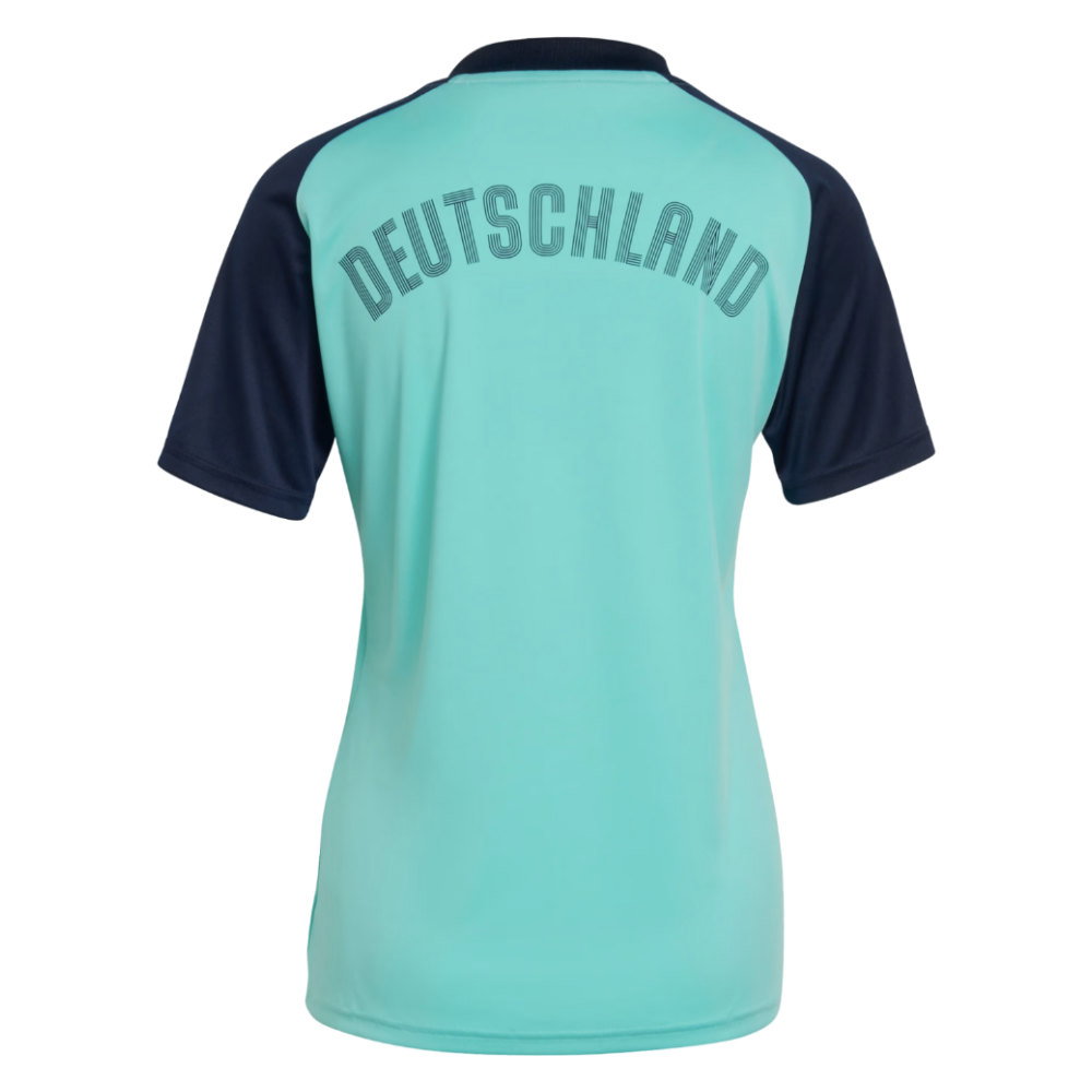 2026-2027 Germany Away Pre-Match Shirt (Flash Aqua) - Womens