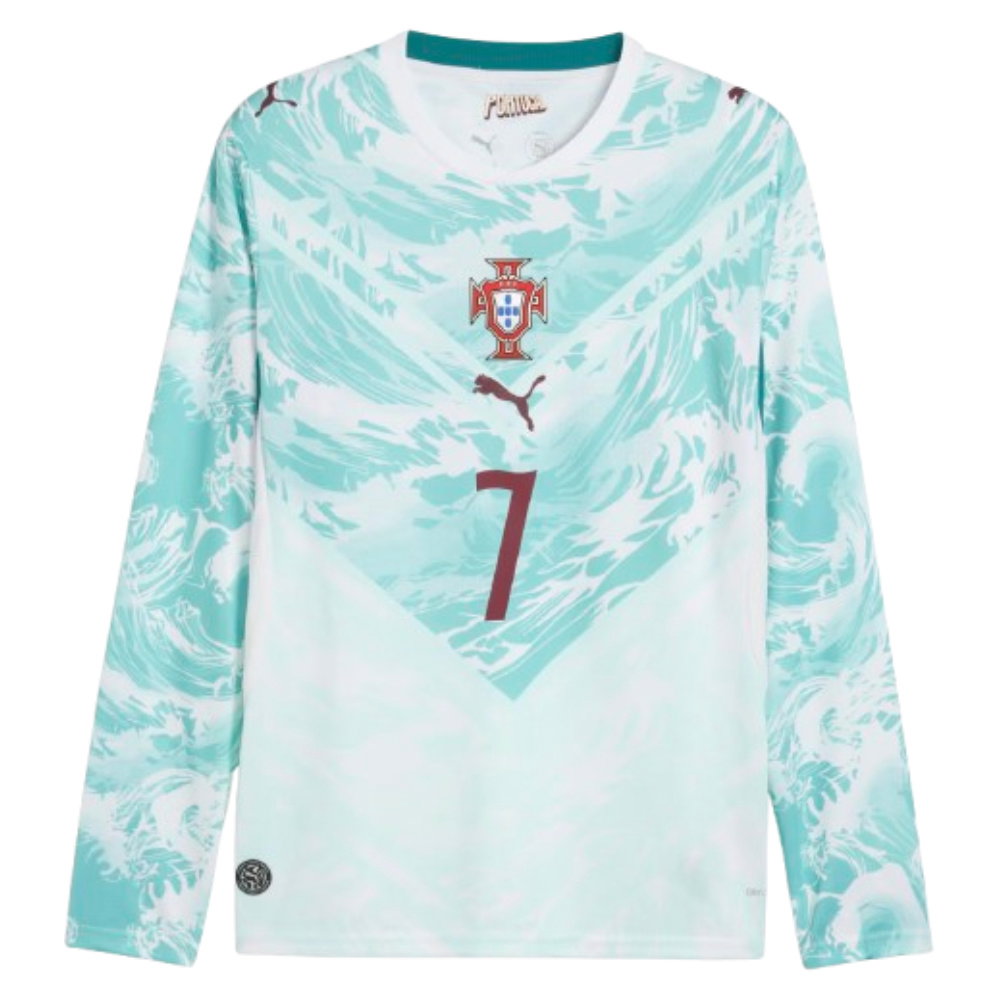 2026-2027 Portugal Long Sleeves RONALDO Away Shirt