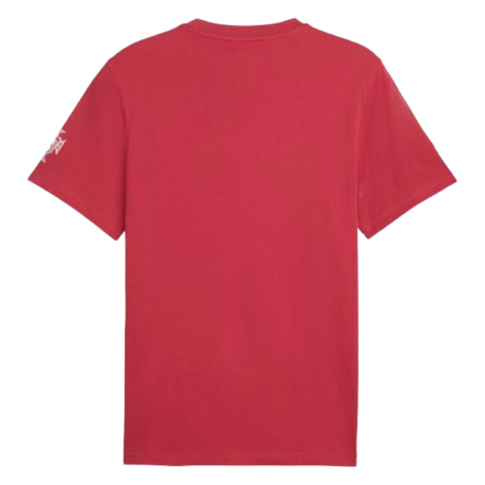 2026-2027 Portugal FtblCulture Tee (Red) (Eusebio 13)
