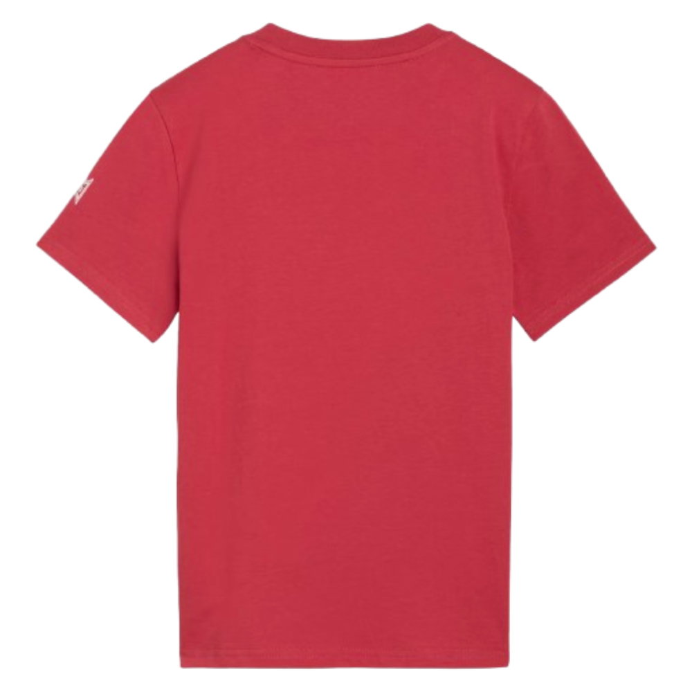 2026-2027 Portugal FtblCulture Tee (Red) - Kids