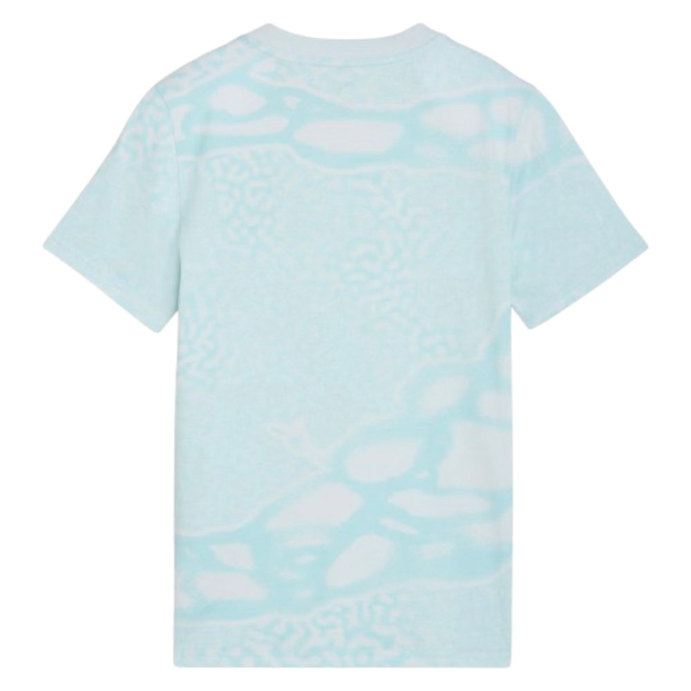2026-2027 Portugal FtblCulture Tee AOP (Sea Glass) - Kids