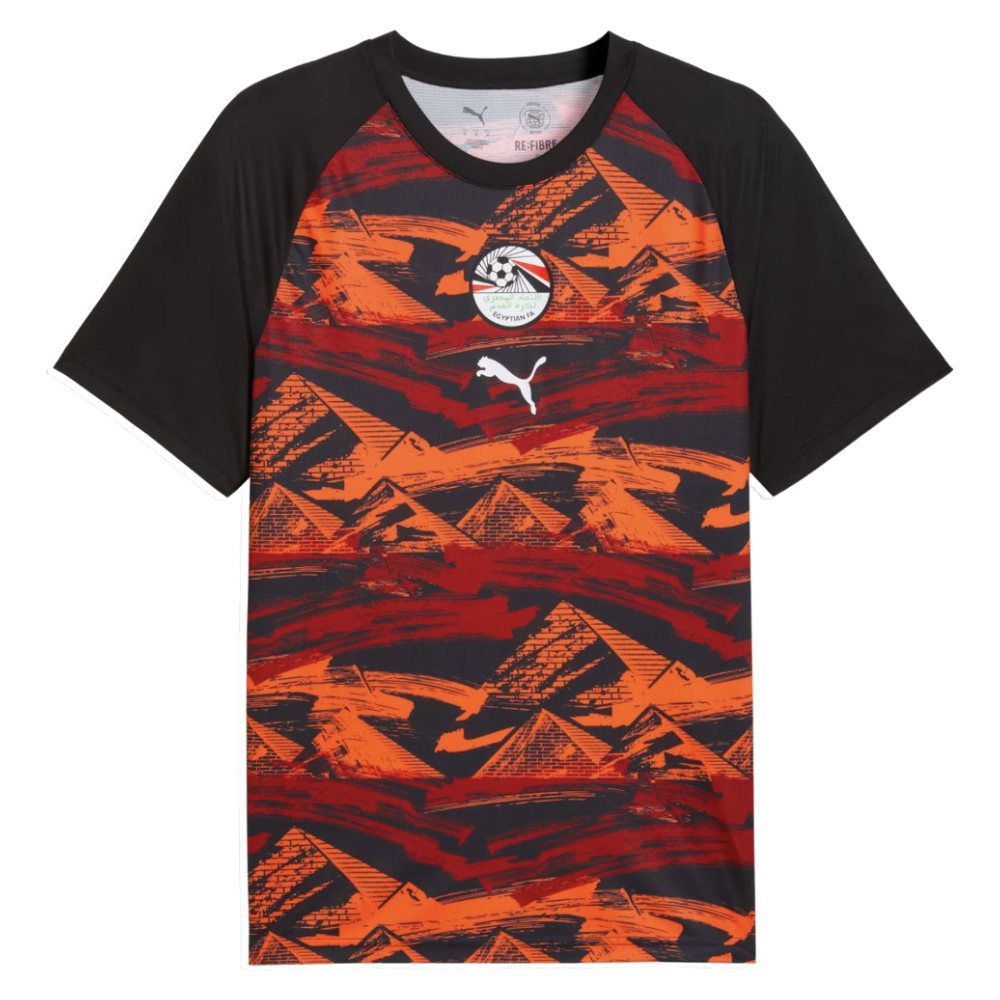 2026-2027 Egypt Warm Up Jersey (Black) (Marmoush 22)