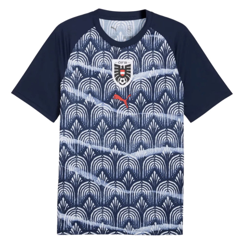 2026-2027 Austria Warm Up Jersey (Black) (Your Name)