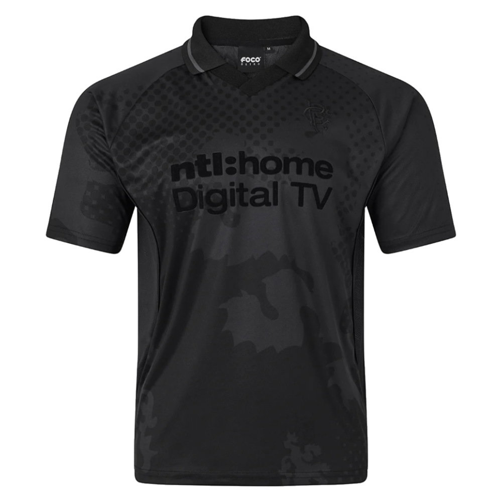 2002-2003 Rangers Retro Home Blackout Shirt (Gascoigne 8)