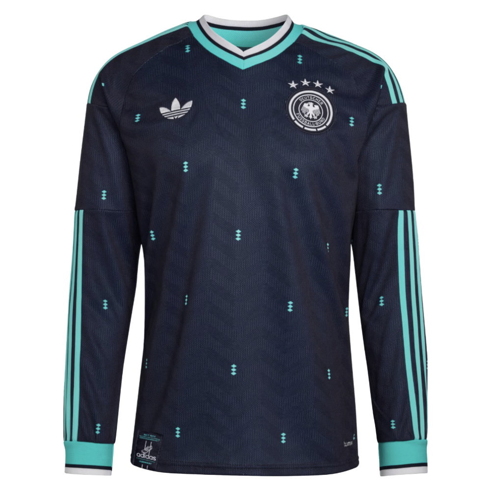 2026-2027 Germany Long Sleeves Away Shirt (Your Name)