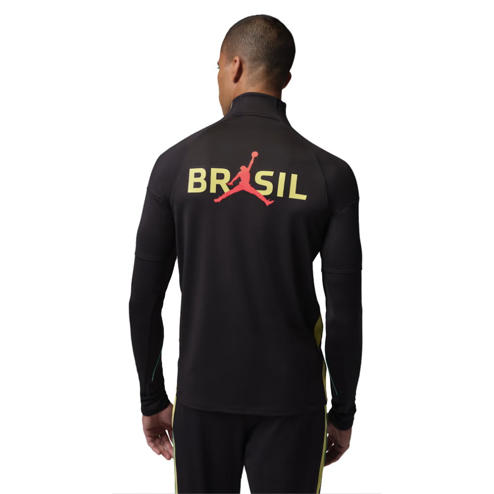 2026-2027 Brazil Strike Dri-Fit Drill Top (Black)