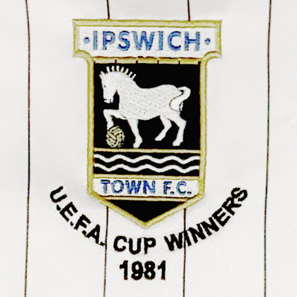 Ipswich Town 1981 Away UEFA Cup Winners Shirt (Your Name)