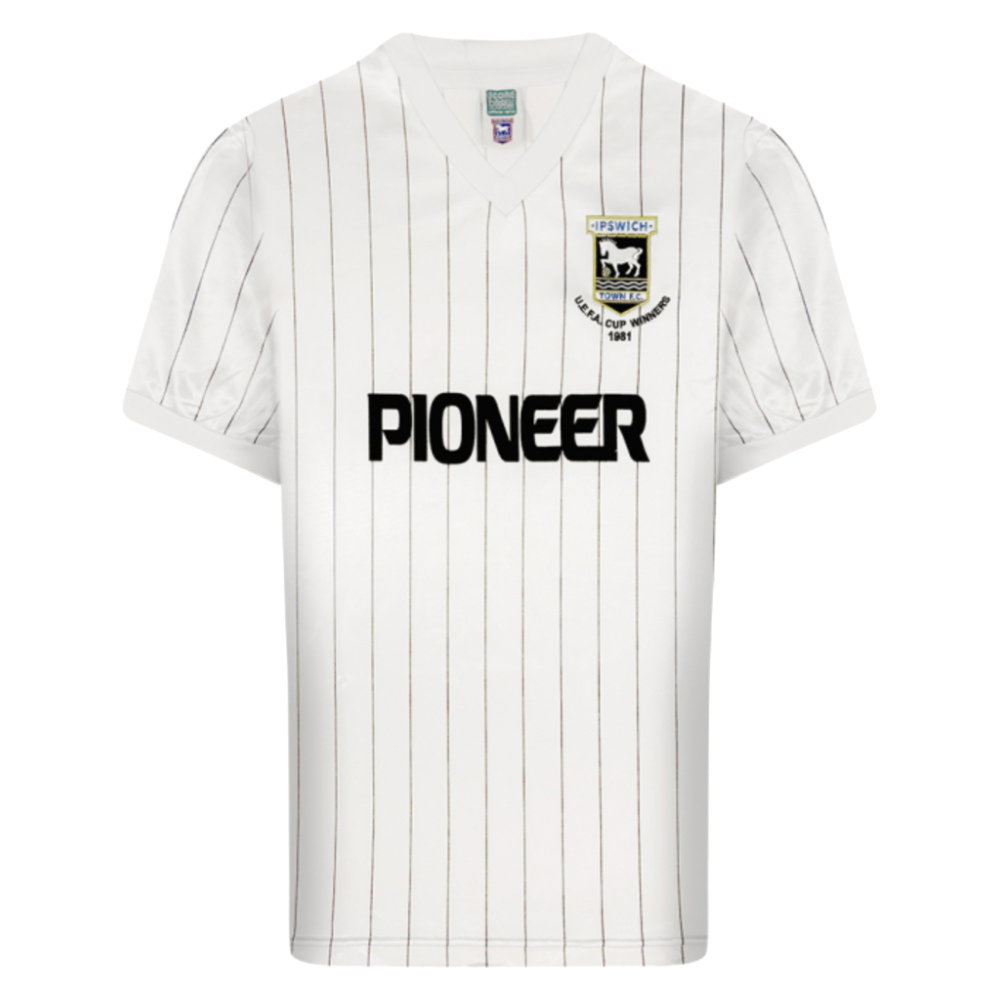 Ipswich Town 1981 Away UEFA Cup Winners Shirt (Your Name)