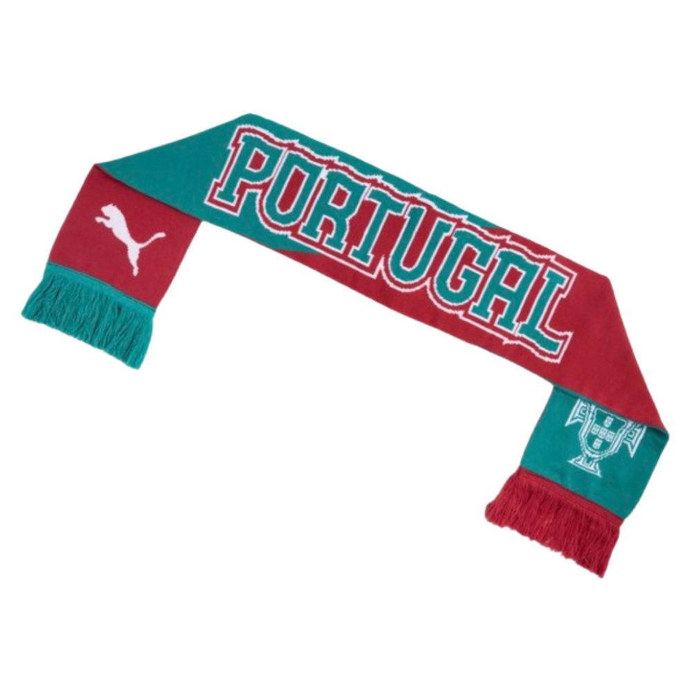 2026-2027 Portugal ftblCulture Scarf (Red/Green Lagoon)