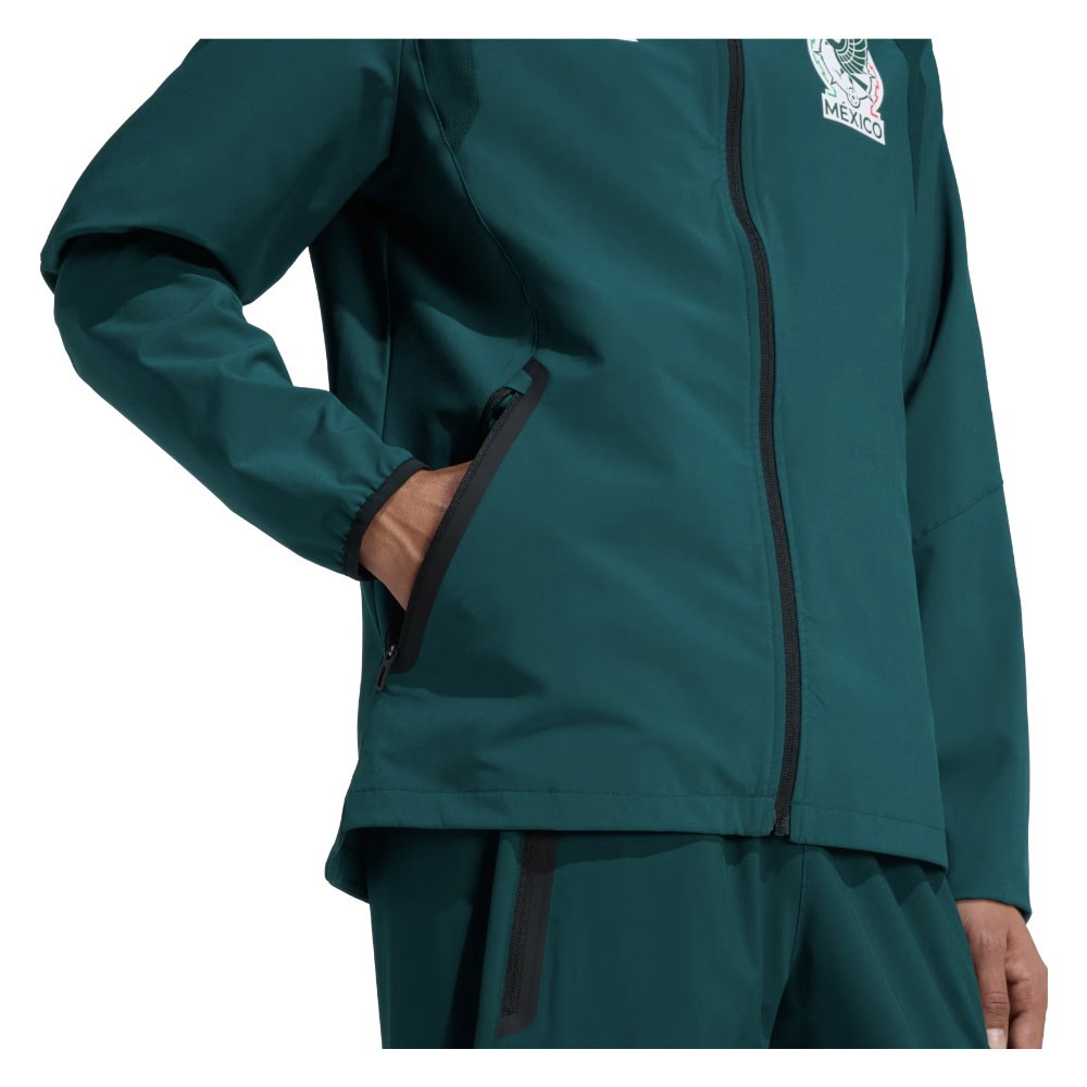 2026-2027 Mexico Full Zip Windbreaker (Aurora Ivy)
