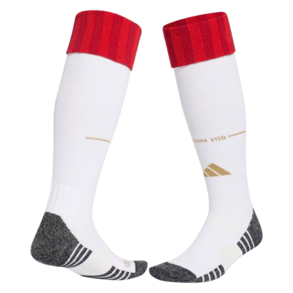 2026-2027 Bayern Munich Home Socks (White)