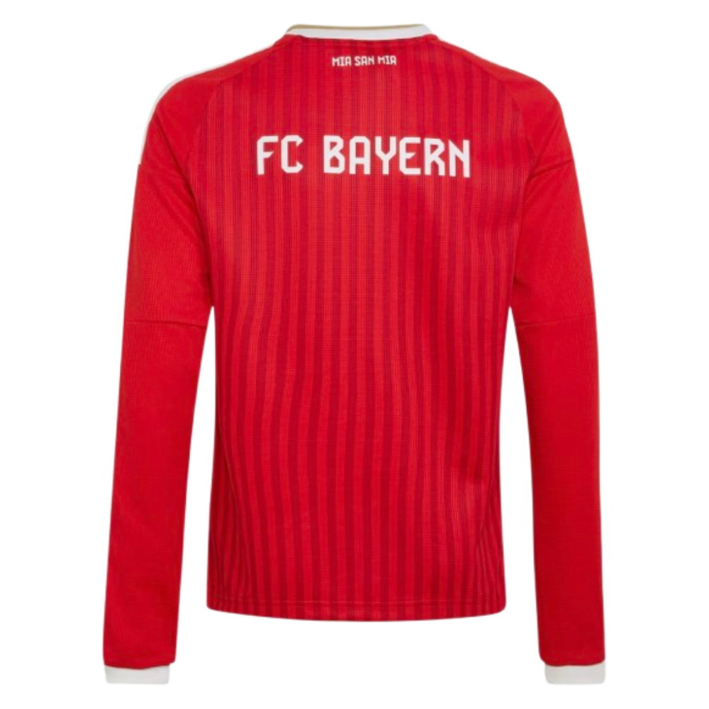 2026-2027 Bayern Munich Long Sleeve Home Shirt (Kids)