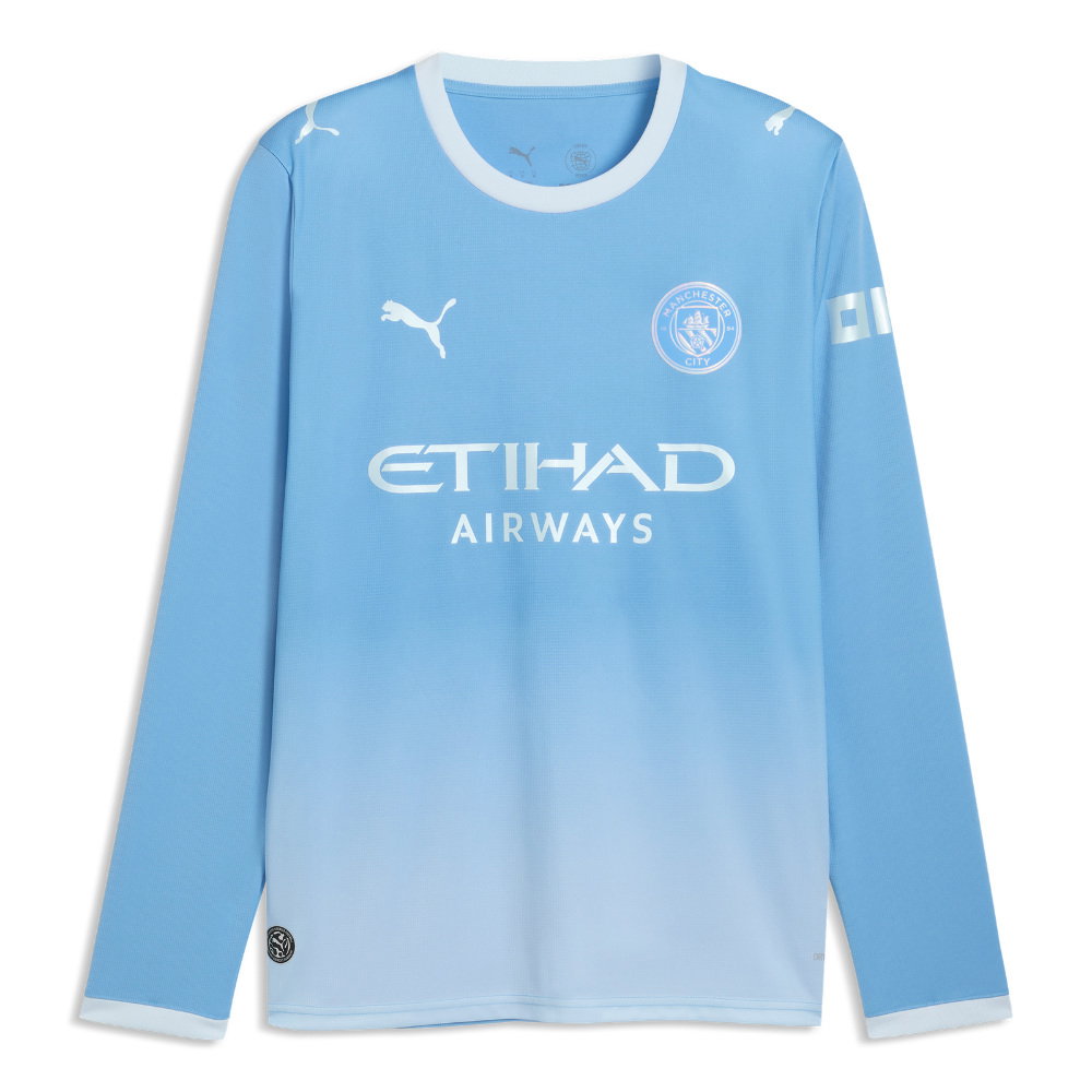 2026-2027 Man City Home Long Sleeve Shirt (Mahrez 26)