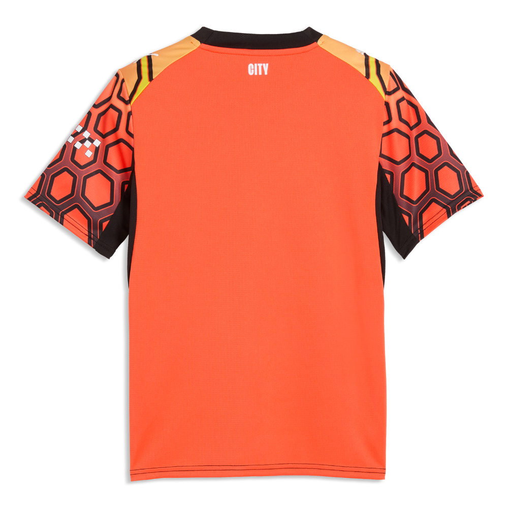 2026-2027 Man City Goalkeeper Shirt (Orange) - Kids