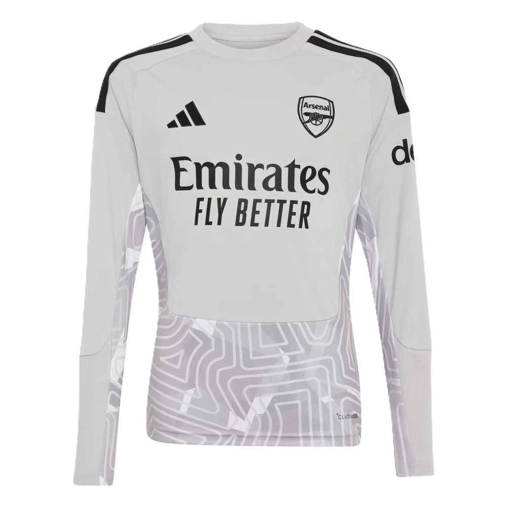 2026-2027 Arsenal Home Goalkeeper Shirt (Grey) - Kids (Arrizabalaga 13)