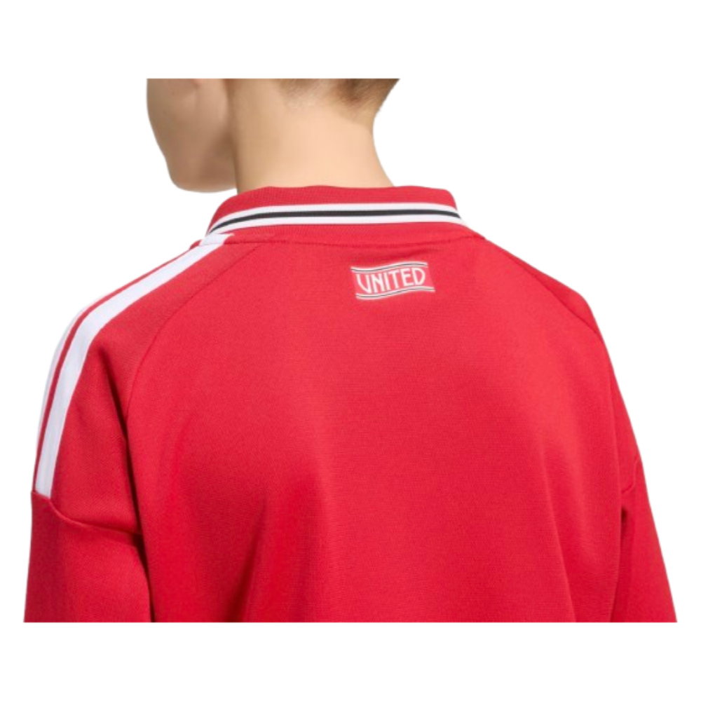 2026-2027 Man Utd Long Sleeve Home Shirt (Kids)