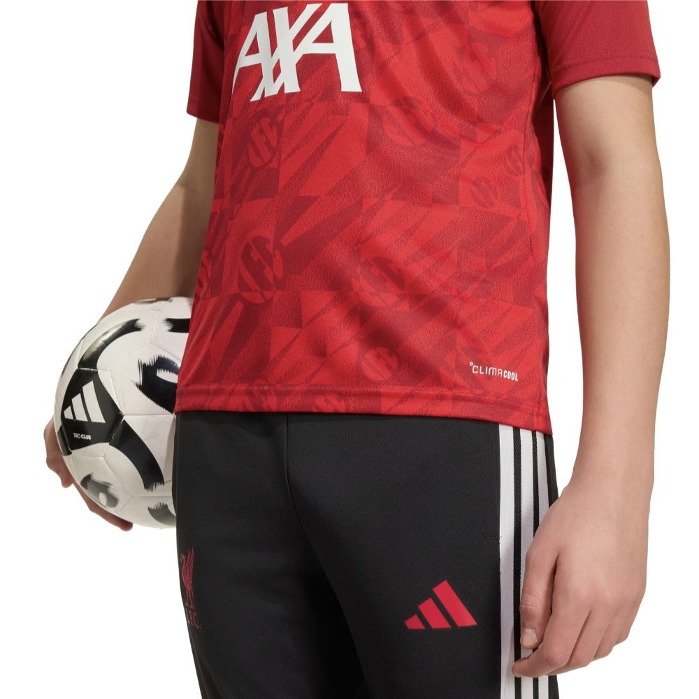 2026-2027 Liverpool Pre-Match Warm Up Shirt (Active Maroon) - Kids