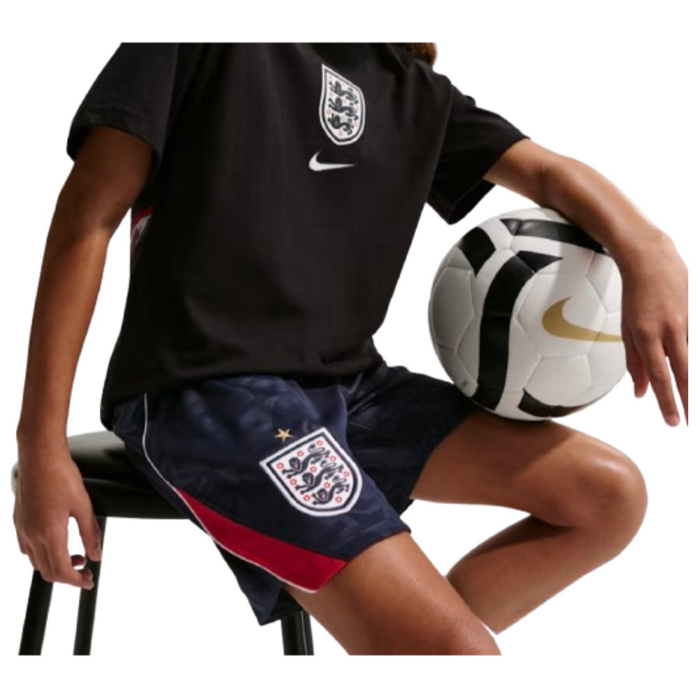 2026-2027 England Away Shorts (Black) - Kids