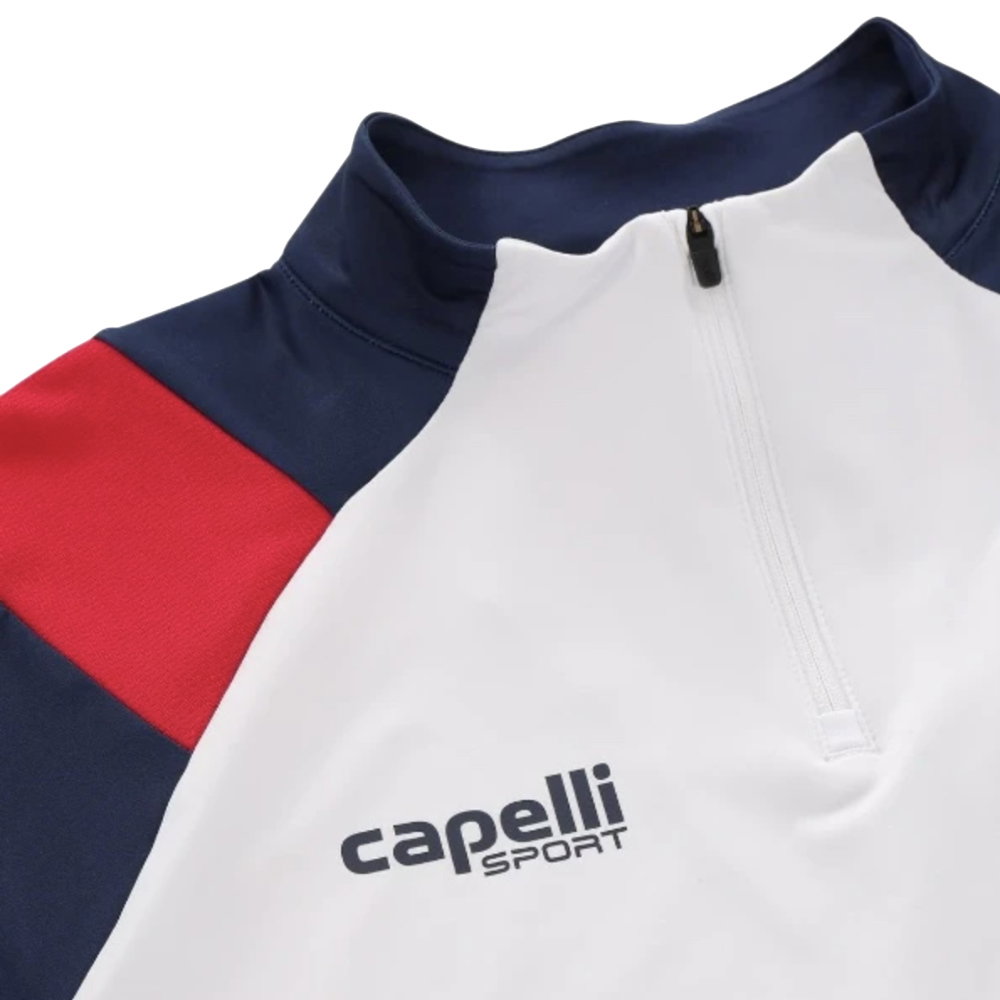 2025-2026 Serbia 1/4 Zip Training Top (White)
