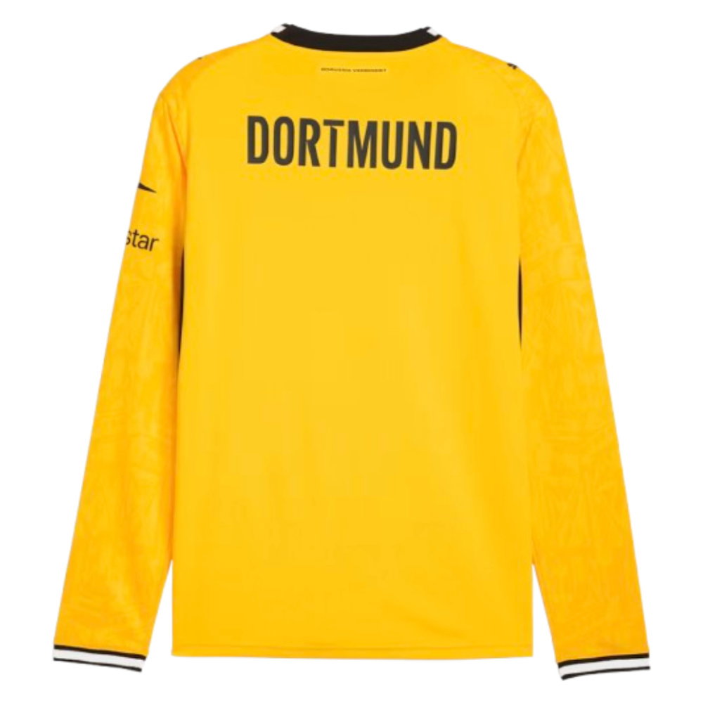 2026-2027 Borussia Dortmund Long Sleeve Home Shirt (Schlotterbeck 4)