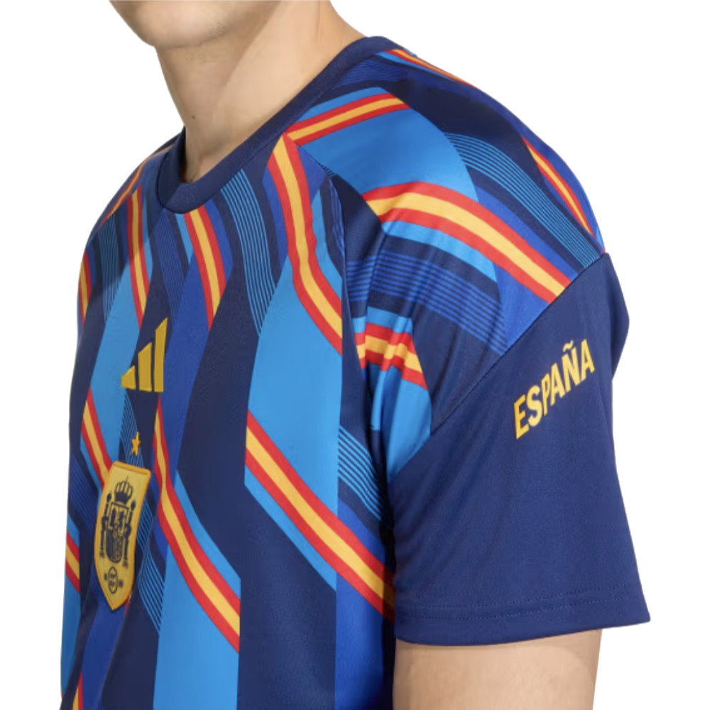 2026-2027 Spain Home Pre-Match Shirt (Dark Blue) (Williams Jr. 17)