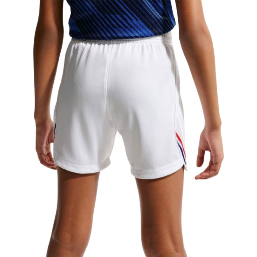 2026-2027 France Home Shorts (White) - Kids