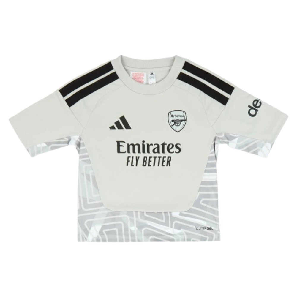 2026-2027 Arsenal Home Goalkeeper Mini Kit (Grey)